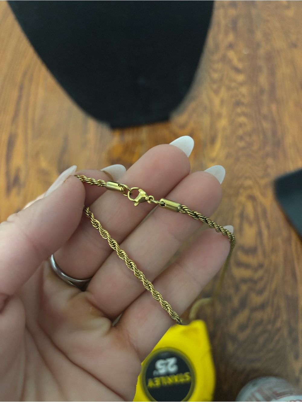Gold Plated Rope Chain 24” never worn
Great condition! - Picture 2 of 2